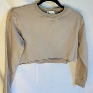 Werk cropped sweatshirt #1775